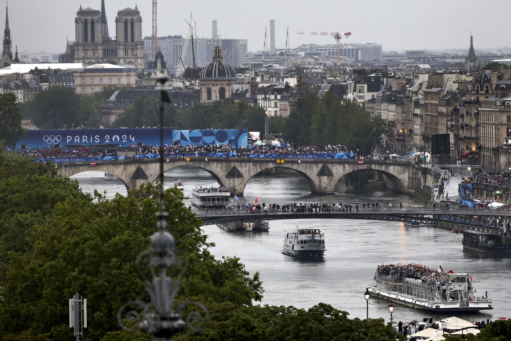 APTOPIX Paris Olympics Opening Ceremony